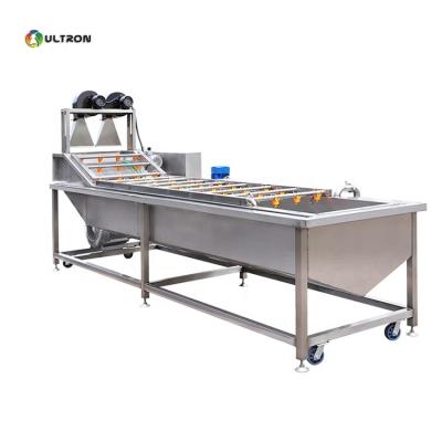 China Easy Operation Commercial Fresh Vegetables Washing Machine / Recycle Washing Line for sale