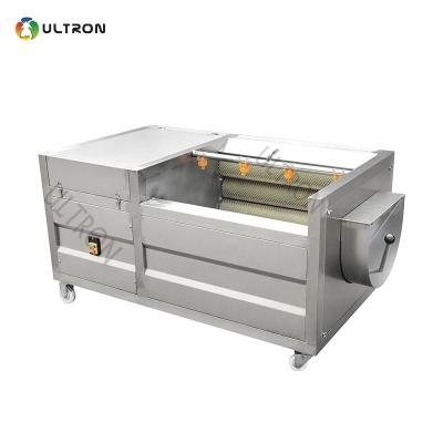 中国 High Efficiency Easy Operate China Manufacture Industrial Brush Roll Mango Fruit And Vegetable Washing Machine 販売のため