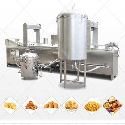 Китай Energy Saving Heating 400kg/h Industrial Electric Chicken Wings Frying Machine Corn Frying Machine продается