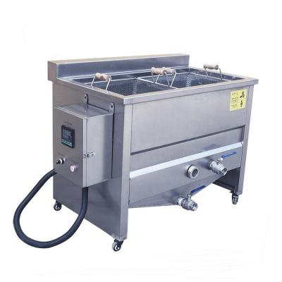 중국 Professional electric kitchen equipment gas freidora certificate hotels CE industrial deep fryer with 2 tank 판매용