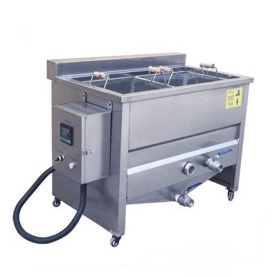 China Fast Temperature Rising / High Efficient Carbon Steel Material And Adjustable Thermostat Control Function Commercial Deep Fryers en venta