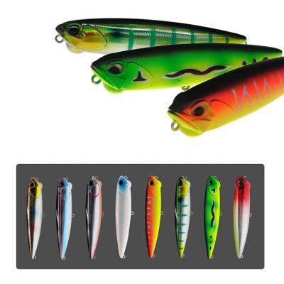 China ABS Plastic Sharkman Topwater Fishing Lure Wobbler 5.6g 14.5g Rattle Pop Pencil Lure Floating rc Bait Boats Carp Fishing Bait Boat for sale