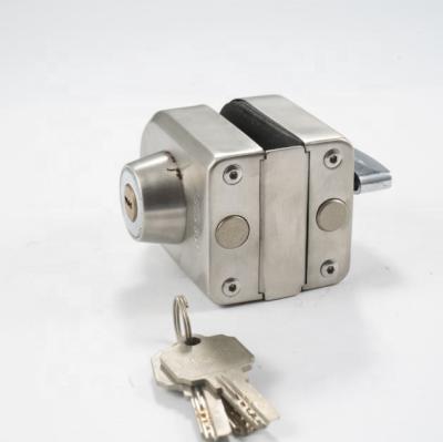 China Easy Installation Easy Installation Frameless Glass Lock for sale