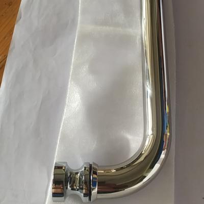 China Modern Commercial Stainless Steel I Type Glass Door Handle for sale