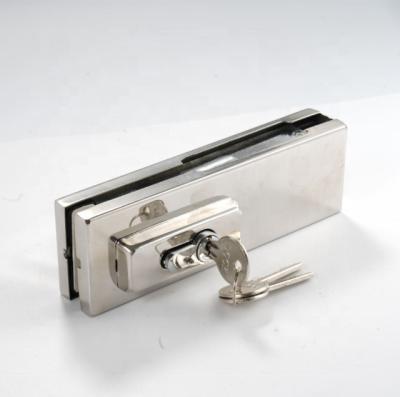 China Modern Stainless Steel Glass Door Flange Patch Fixture Lock for sale