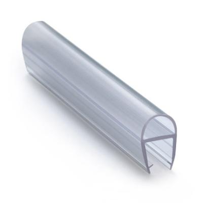 China Modern Bathroom Accessories Glass Door PVC Seal Strip for sale