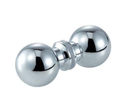 China Bathroom Premium Stainless Steel Shower Glass Door Knob for sale