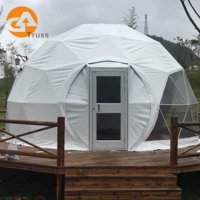 China GA Dome House Waterproof External Geodesic Dome Tent / Outdoor 1000m Geodesic Dome Tents for sale