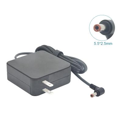 China LAPTOP Suitable for Lenovo Universal Laptop Charger Power Adapter Cable 20V3.25A 65W 5.5*5.5mm Portable for sale