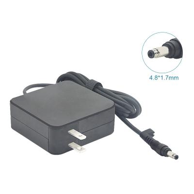 China LAPTOP suitable for HP laptop power adapter 4.8*1.7mm charger 90W 19V*4.74A portable bullet for sale