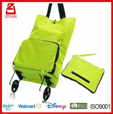 China New Design Folding Trolley Cheap Foldable Shopping Bag The Shopping Cart for sale