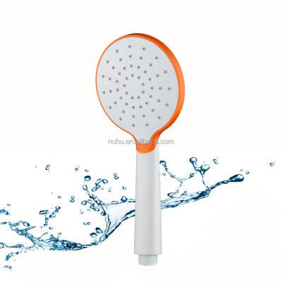 China Without Switch Cheap ABS Plastic White Hand Shower Heads For Middle East Market for sale