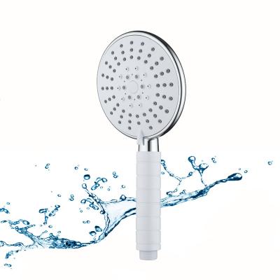 China 2018 Newest Design Chrome Handle Five Functions White Toilet Hand Shower Without Diverter ABS Plastic for sale