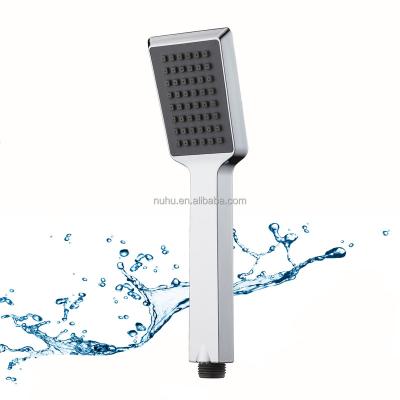 China Without Hotsale the low MOQ Mini Water Saving Chrome Plated diverter ABS raining handheld shower heads for sale