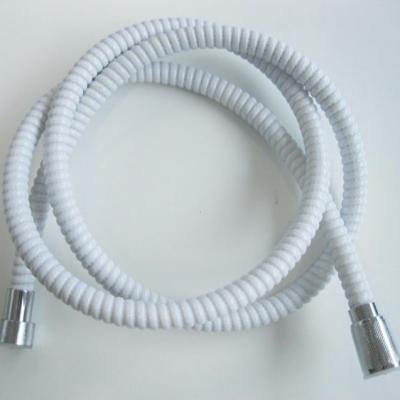 China Modern White Flexible PVC Plastic Shower Hose for sale