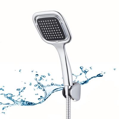 China Freestanding Handheld Bathroom Shower Head Set With Swith For Full Set Wall Bracket Shower Hose for sale