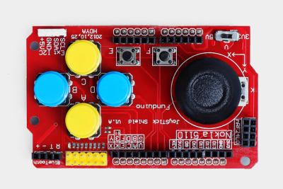 Κίνα Ασπίδα αριθμητικών πληκτρολογίων Arduino πηδαλίων Gamepads για NRF24L01 Nk 5110 προς πώληση