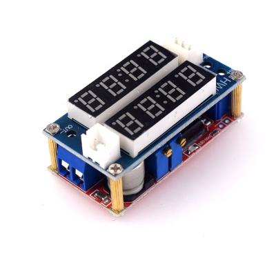 China 5A LED Driver Lithium Ion Battery Charging Circuit Board Module With Adjustable Current Voltmeter for sale