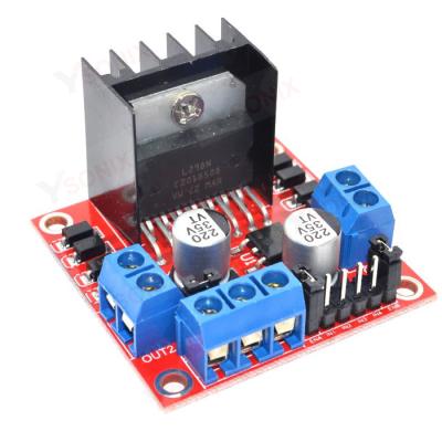 China L298N Driver Board Module L298 Stepper Motor Smart Car Robot Breadboard Peltier High Power for sale