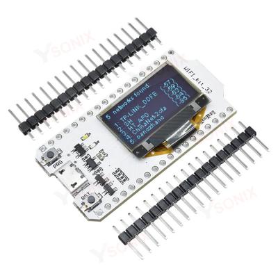 중국 ESP32 0.96 인치 푸른 OLED 와이파이 블루투스 모듈 CP2102 32M 순간 인터넷 개발 보드 판매용