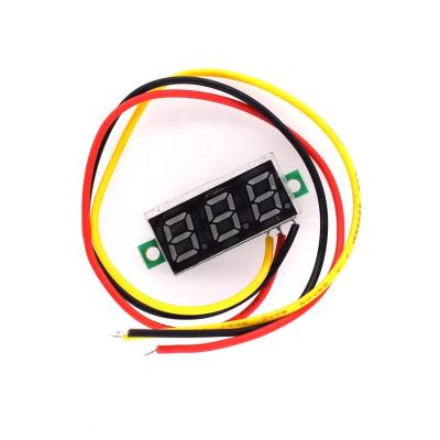 China DC0V-100V Digital Battery Voltmeter 0.28 Inch Ultra Small Size for sale