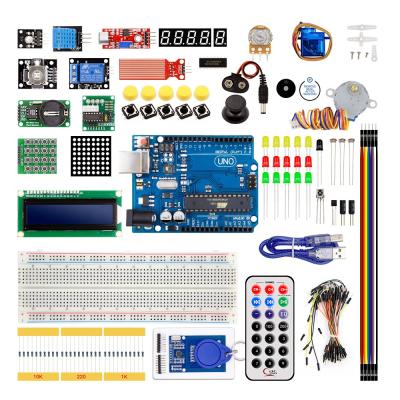 Cina Kit For Ardu Starter Kit d'apprendimento dei dispositivi d'avviamento di Atmega328p Arduino Uno R3 in vendita