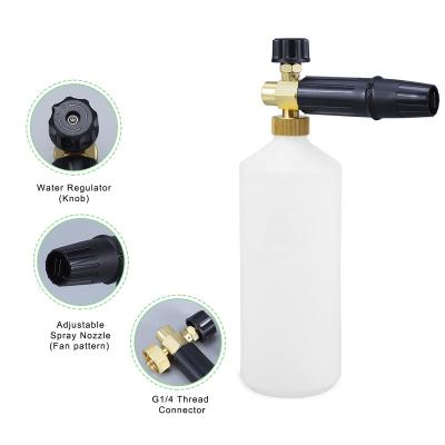 China New Style Light Snow Foam Lance Cleaning Foam Blaster For Pressure Seal Gun Or Wand for sale