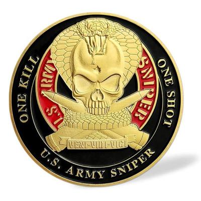 China free custom metal rare american navy gold eagle logo maker europe coin sealitalian coin for sale