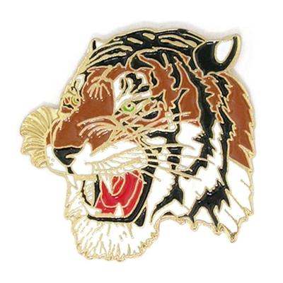 China Plus Europe scout pomegranate hamme and sicke among us lions hard enamel custom lapel pin for sale