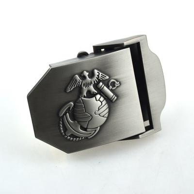 China Nickel Free Metal Luxury Police Belt Buckles Man Strap Custom Hardward Manufacturer for sale