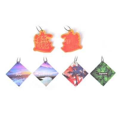 China Customized Various Cheap Eco - Friendly Car Air Freshener Customized for sale