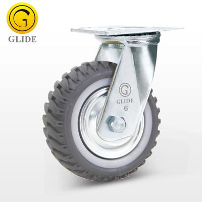 China Wholesale High Quality Extra Heavy Duty Trolley PP Rolling Wheels and Casters at 10/12 Inch Trolley Factory Price Swivel Kingpinless for sale