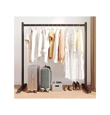 China Simple Floor-to-Ceiling Shelf Bathroom Hangers Underwear Bedroom Clothes Burying Solid Wood Household Drying Rack Vertical for sale