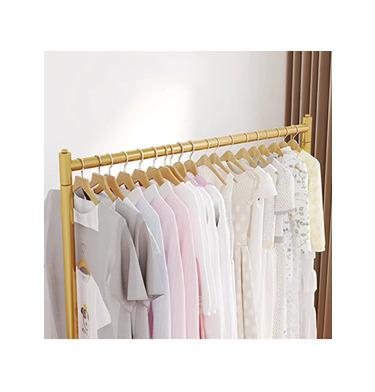 China High Quality Heavy Duty Clothes Stored Lightweight Luxury Clothes Drying Shelf Drying Rack Metal Cloth Hanger Aluminum Alloy Clothes Rack for sale