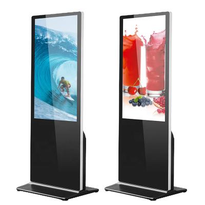 China Indoor Display LCD Screen Digital Signage Monitor Indoor Advertising Floor Standing Digital Signage Advertising Players Screen for sale