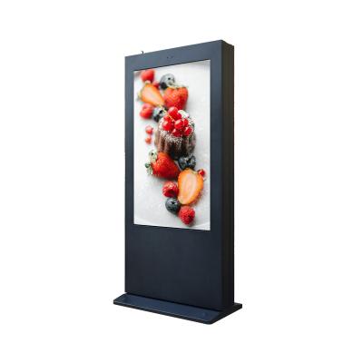 China 55 Inch Player Mall Vertical Outdoor Waterproof Advertising Digital Signage Park for sale