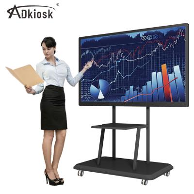 China Conference Room Conference Room Presentation Display Airplay 65 Inch Window Interactive Whiteboard for sale