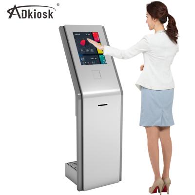 China Kiosk Touch Screen Printer Touch Screen Self Service Terminal Kiosk Yes for sale