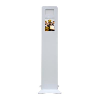 China Indoor portable stand ipad photobooth shell props and sticks kiosk for wedding for sale