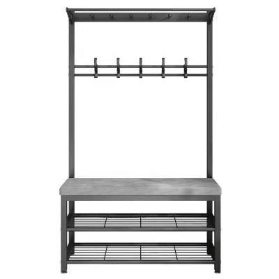 China Modern Convertible Wood Metal Living Room Rack Cost Iron Frame Iron Shoe Rack Coat Rack .restaurant.home Room Carton Entryway Hotel.living for sale