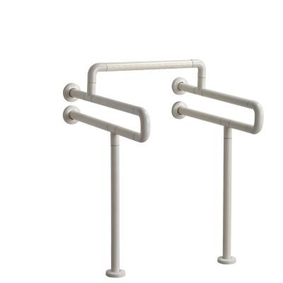 China Bathroom Accessories OEM China Factory Nursing Home Railing Bars For Elderly Disabled Toilet Plastic Mount Wall Mount Safety Fixed Grab Bar for sale