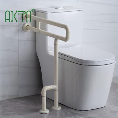 China Hot Selling OEM Hotel Bathroom Safety Railing Older Towel Bar Nylon Rails Disabled Public Restroom Safety Non-Slip Grab Bar for sale