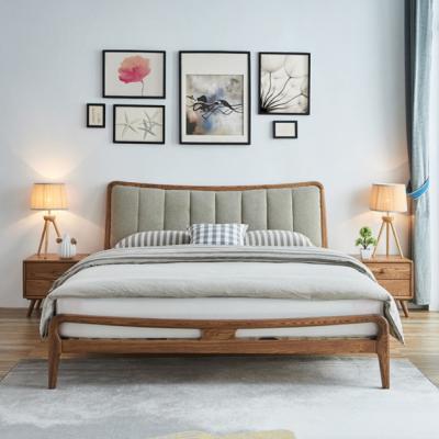 China 2021 Convertible Amazon Hot Selling Bed Frame Bed Frame Bed Frame Solid Wood Modern Solid Wood Bedroom King Bedstead for sale