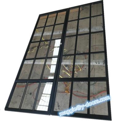 China Modern Steel Fixed Window Iron Stained Glass Casement Window for sale