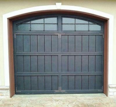 China Modern Metal Security Garage Automatic Rolling Insulated Sectional Door for sale