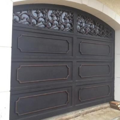 China Insulated Garage Standing Metal Garage Rolling Automatic Sectional Door for sale