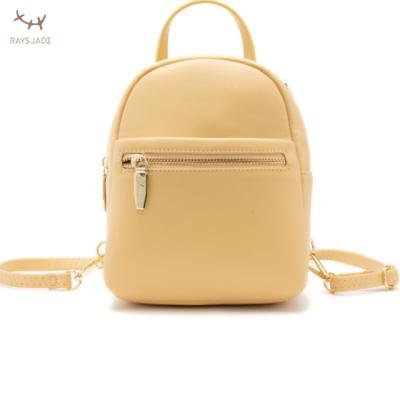 China Vintage Fashion Vegan Small Mini Custom Woman Backpack Bag Leather Backpack For Girls à venda