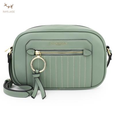 China Fashion PU leather bag/2021 new design high quality popular classic cross body for sale