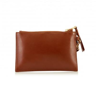 中国 2021 Fashion Designer Wholesale Custom High Quality Genuine Leather Elegant Luxury Equalizing Clutch Bag For Ladies 販売のため