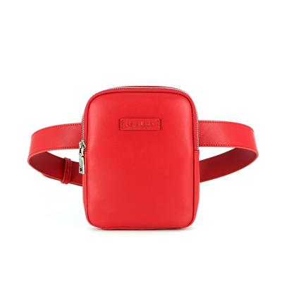 China Best anti-theft selling high quality waterproof genuine leather fashion multifunctional belt ladies waist bag custom women bag for sale